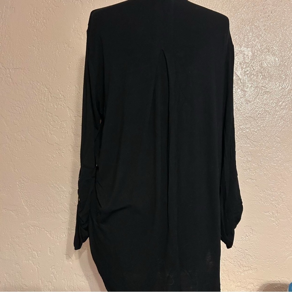 Rock & Republic Elegant Black and Brown Top - Picture 2 of 6